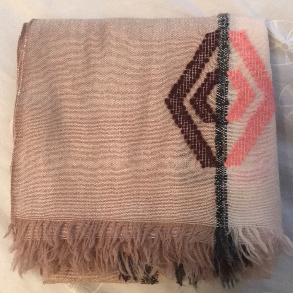 Madewell textures geo print scarf